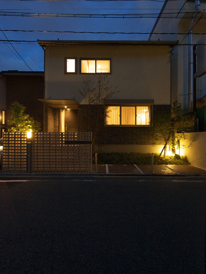 唐橋の町家：外観