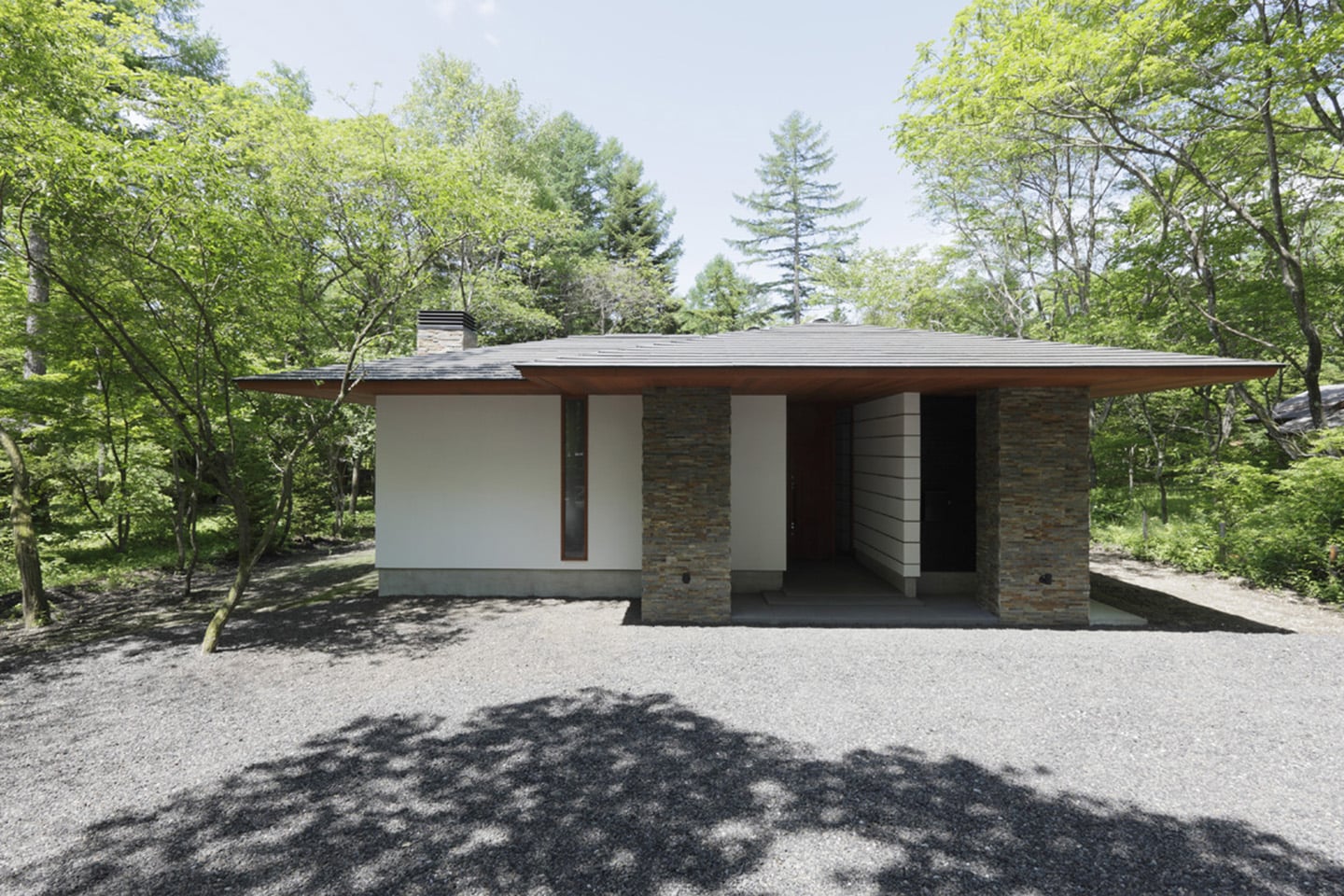 Villa In Forest