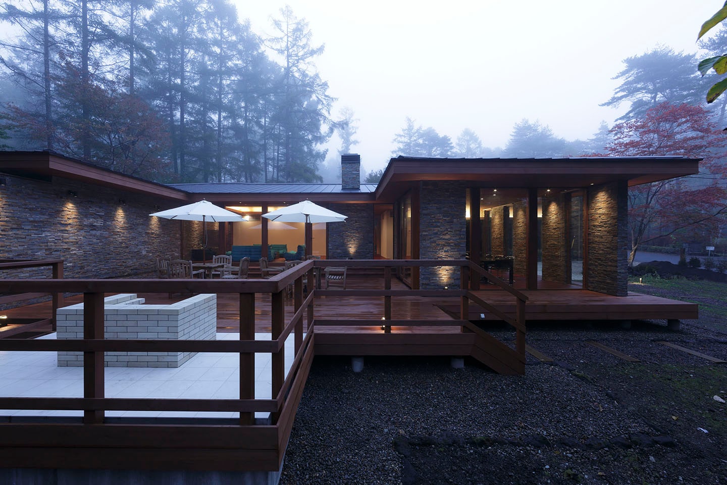 Villa In Forest 03：外観