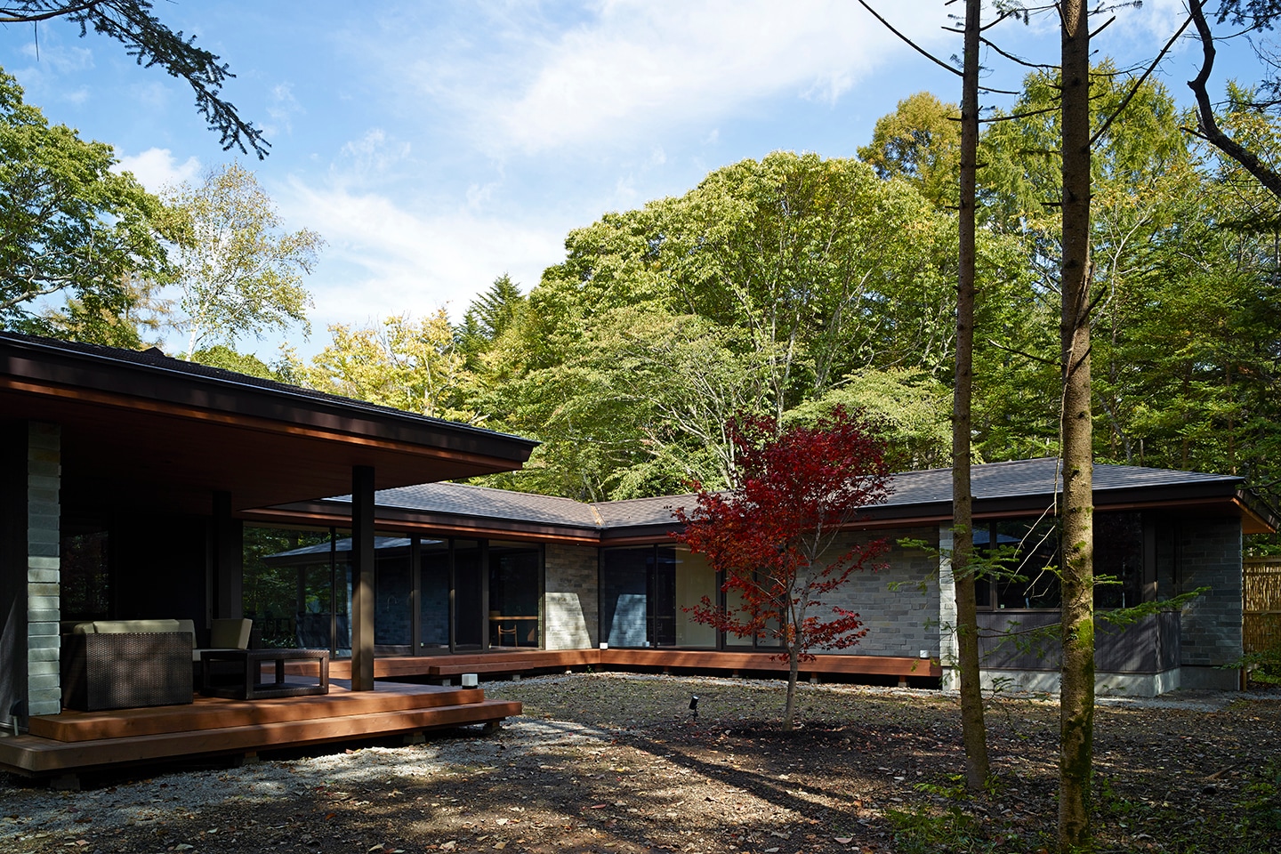 Villa In Forest 08：外観