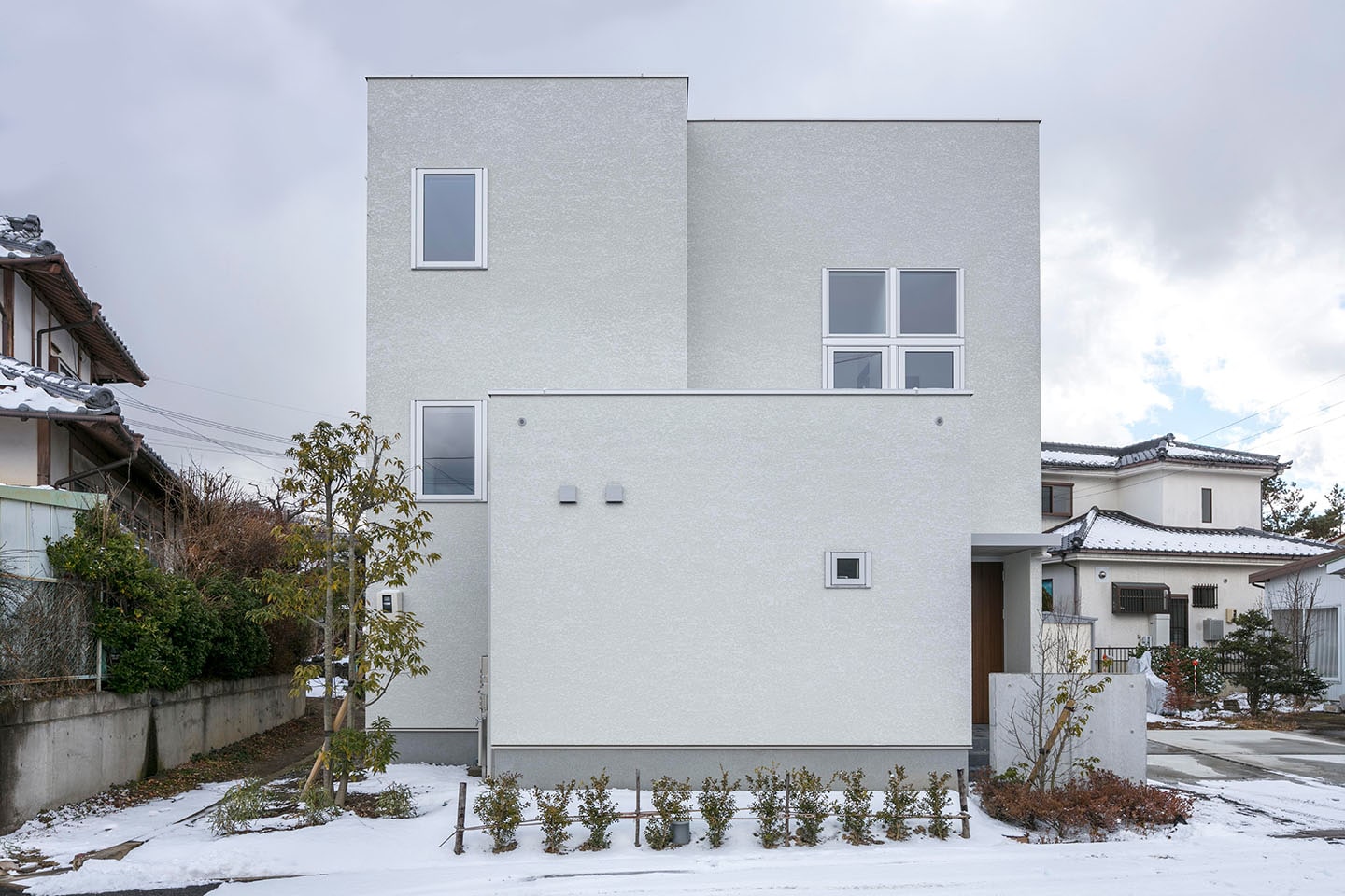 simple flat modern：外観