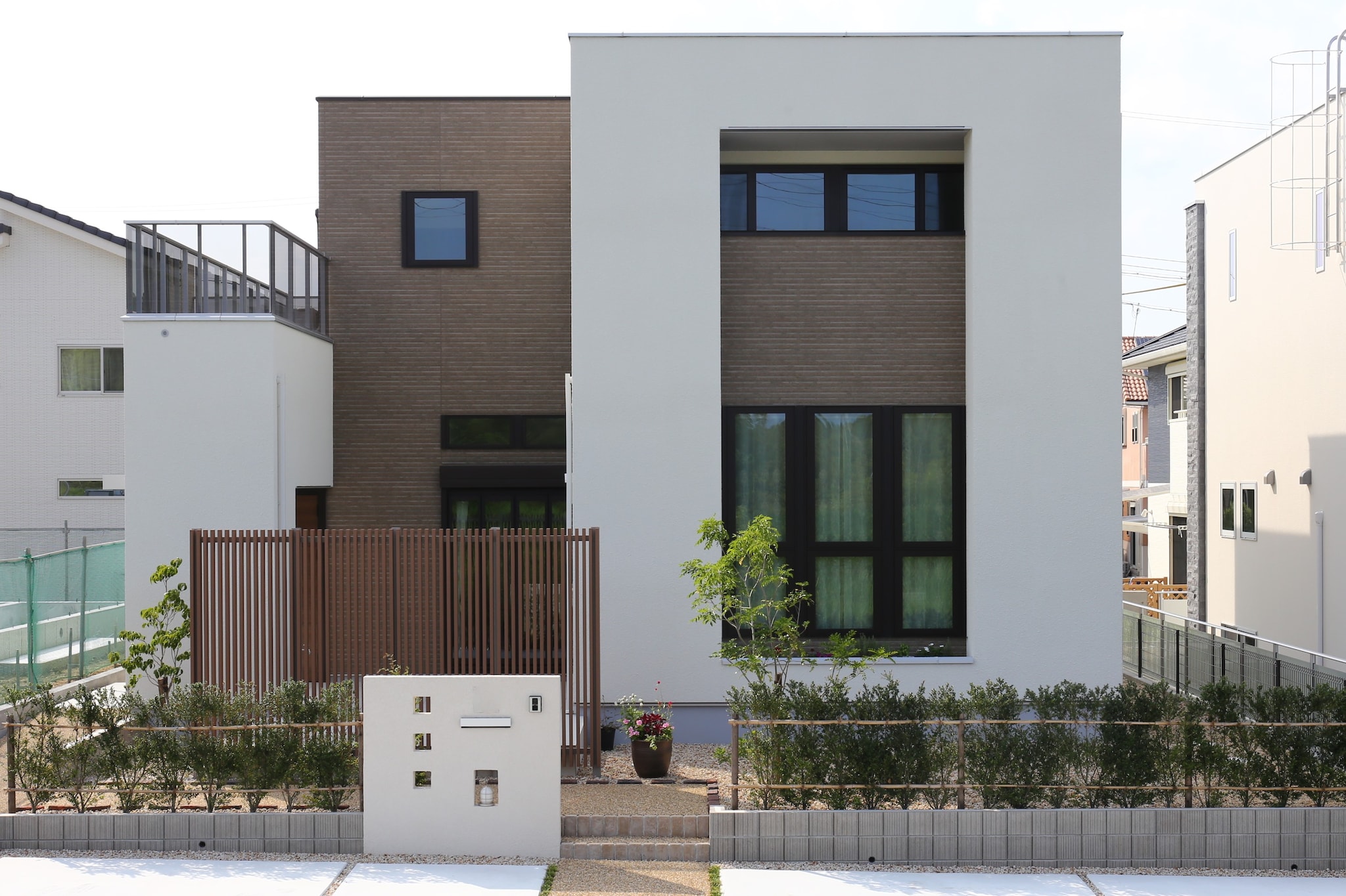 建築実例 Square In Square デザイナーズ住宅 建築家と建てるなら ミサワデザイナーズギャラリー 住宅のミサワホーム