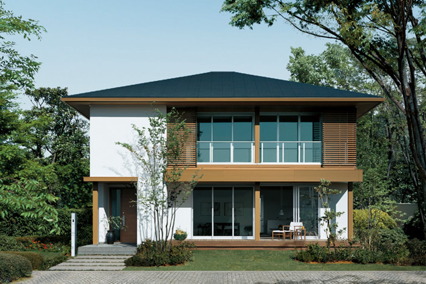 建築実例 09 Mj Wood Seasonj デザイナーズ住宅 建築家と建てるなら ミサワデザイナーズギャラリー 住宅のミサワホーム