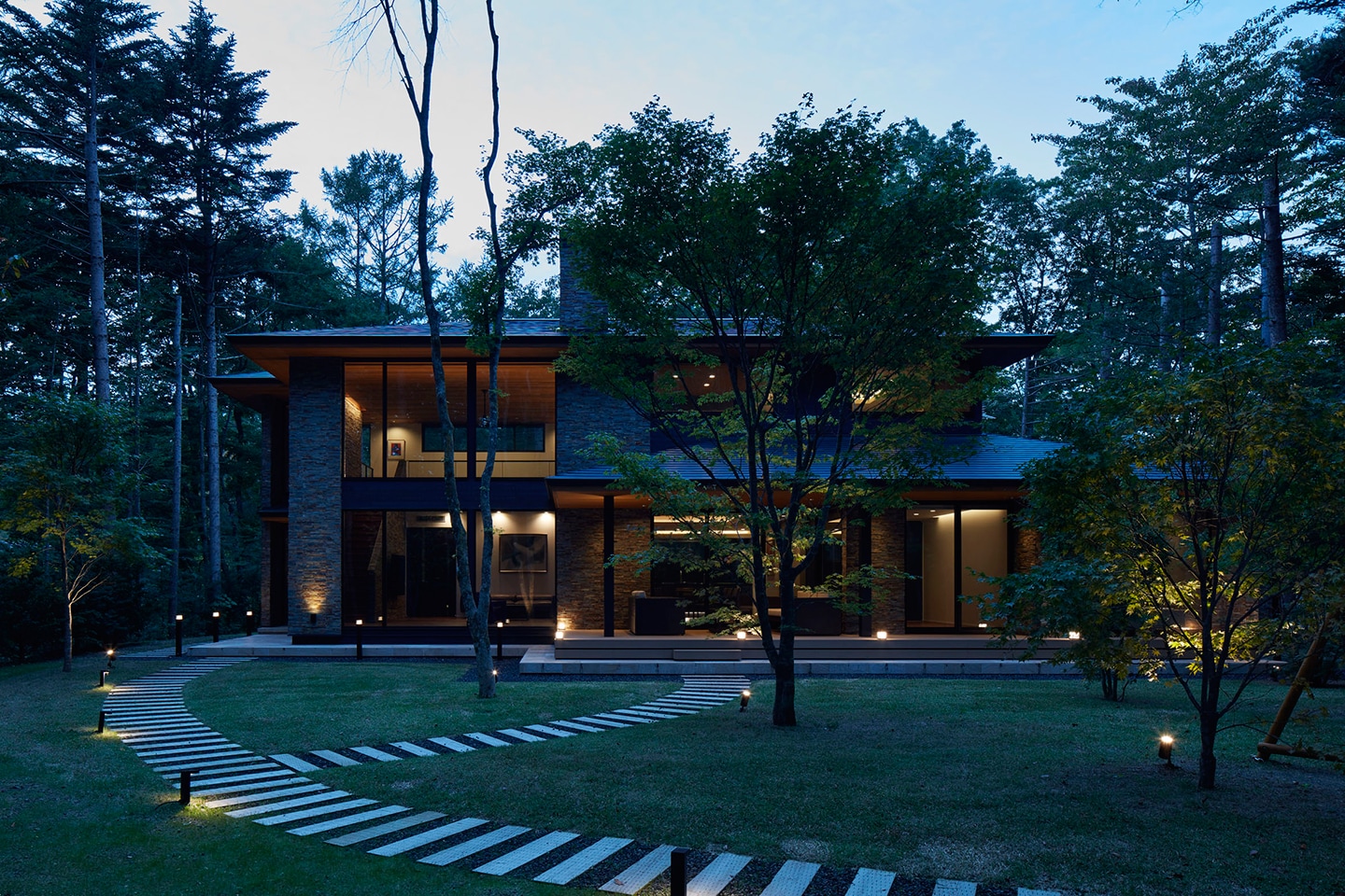 Villa In Forest 14：外観