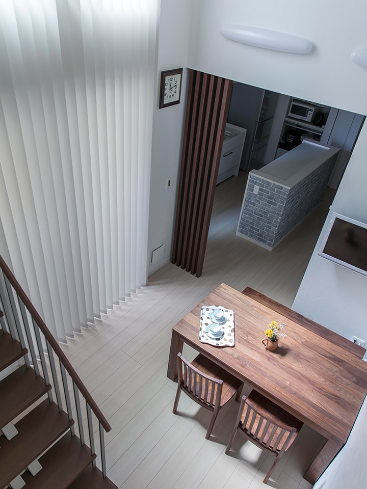 建築実例 ハコノイエ 間口の狭い家 デザイナーズ住宅 建築家と建てるなら ミサワデザイナーズギャラリー 住宅のミサワホーム