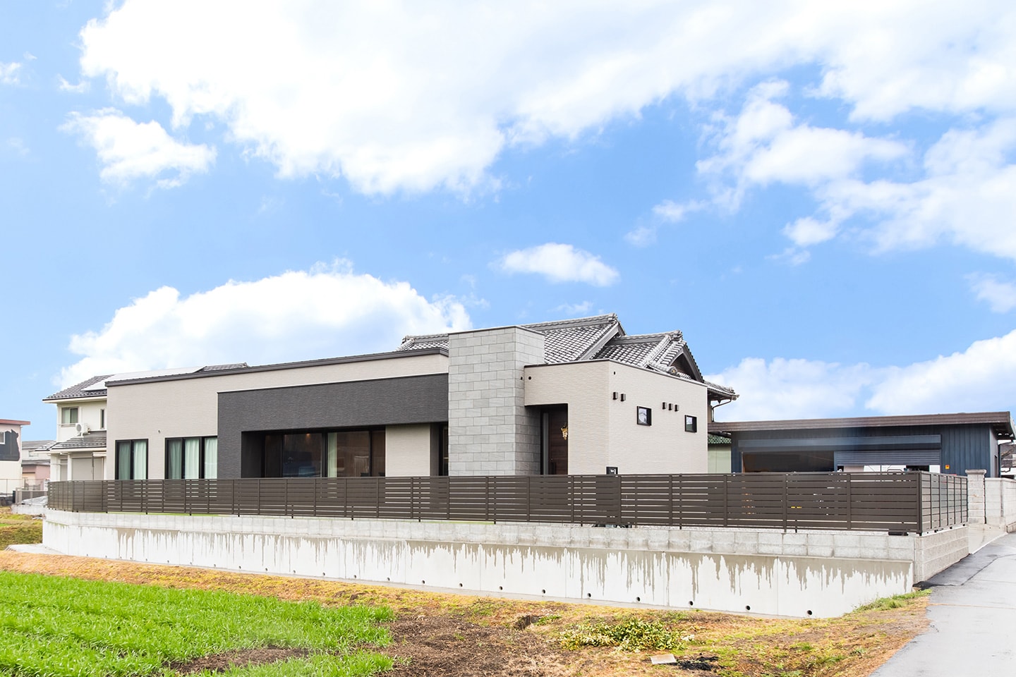 大安町の家：外観