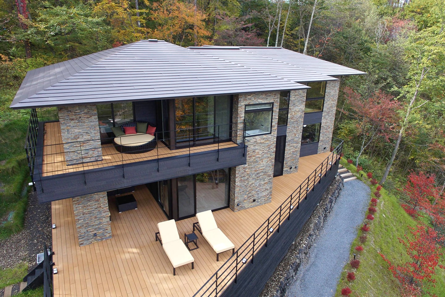 Villa In Forest 23：外観