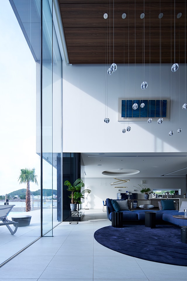 海と生きる家：内装・インテリア