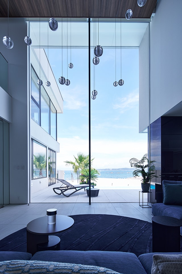 海と生きる家：内装・インテリア