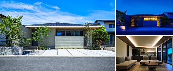 平屋の建築実例 外からの視線を気にせず他に類を見ない空間と景色をもたらす平屋