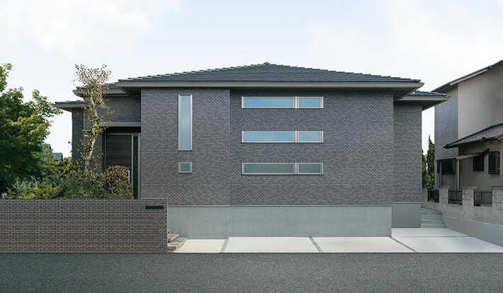 平屋の建築実例 高い天井の開放感あふれる平屋の暮らし