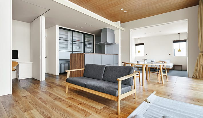 平屋住宅の建築実例 日常の暮らしがリゾートになる平屋の住まい