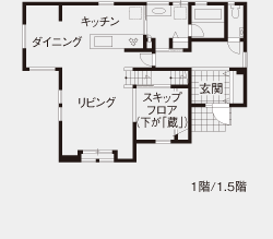 間取図1階