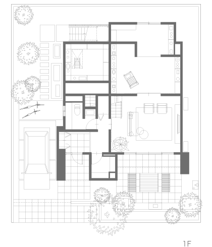 一戸建の商品GENIUS 蔵のある家 防災・減災デザインの間取り