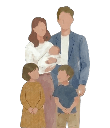 親+子ども3人以上