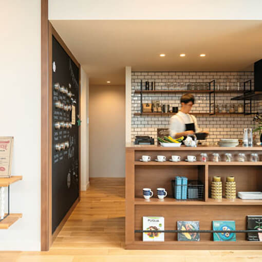 自分の思い通りの段取りで手際よく料理に集中できる空間