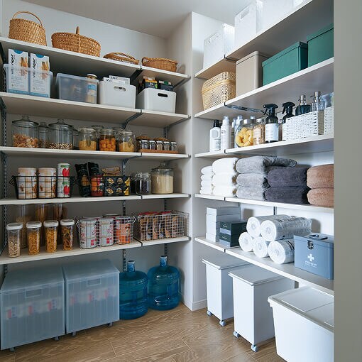 予備がたくさんあり、「これだけあれば安心」という状態