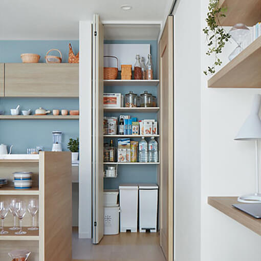 必要な分だけが綺麗に並ぶ、身軽でスッキリした状態