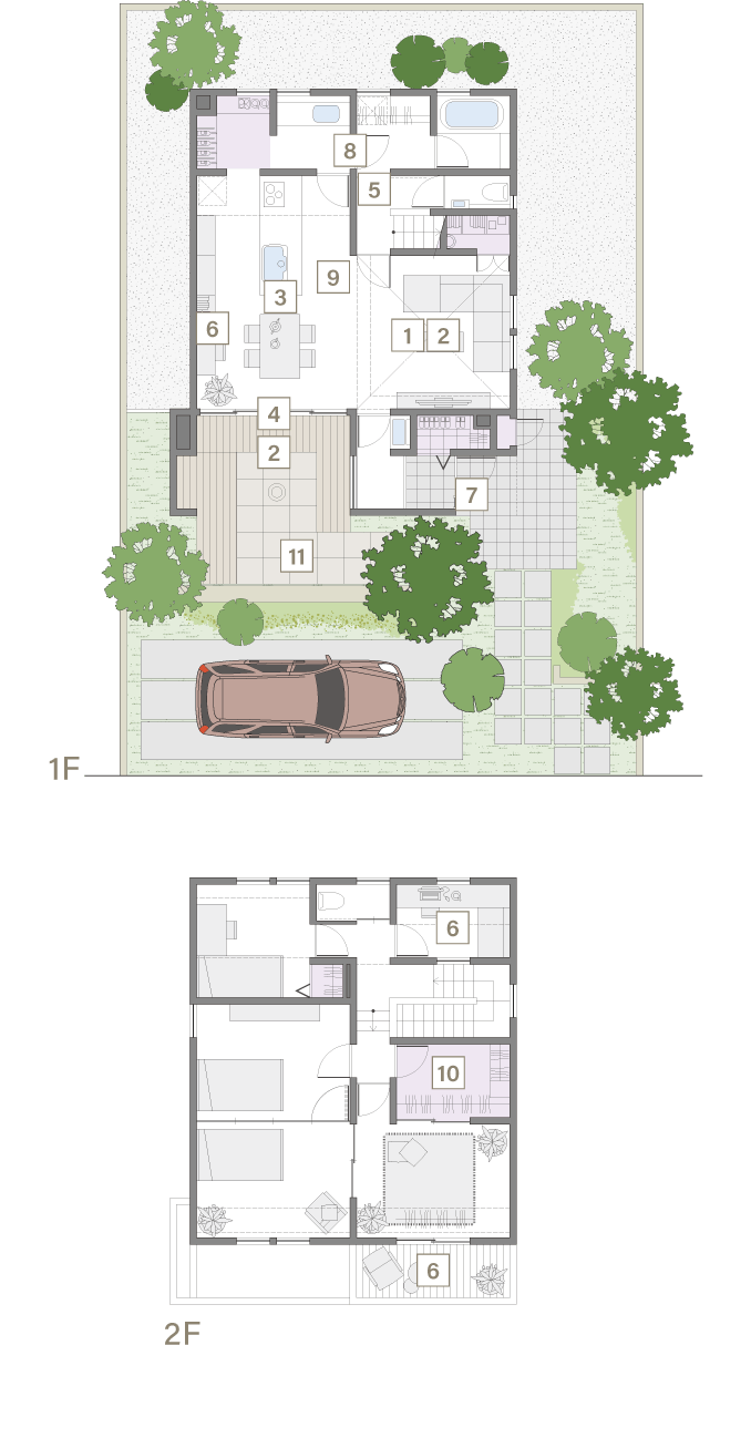 36-2SE-2 2階建タイプ 図面