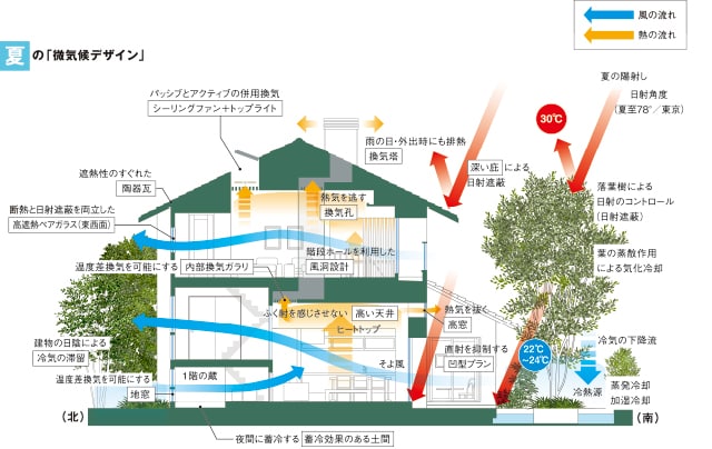 夏の「微気候デザイン」