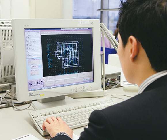 設計図面から詳細な生産情報を作成。