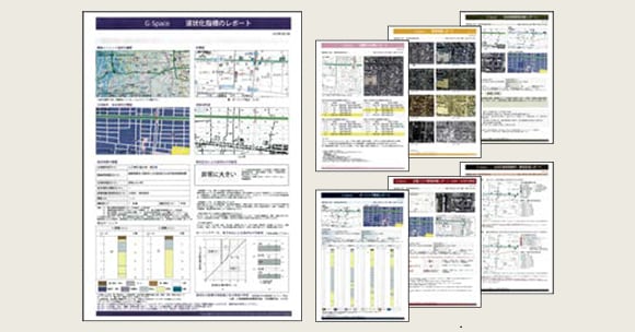周辺の地層条件や地盤情報がわかるデータベースの表示例