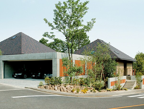 バリの高級リゾートをイメージした二世帯住宅 注文住宅の建築実例 事例詳細 ミサワホーム