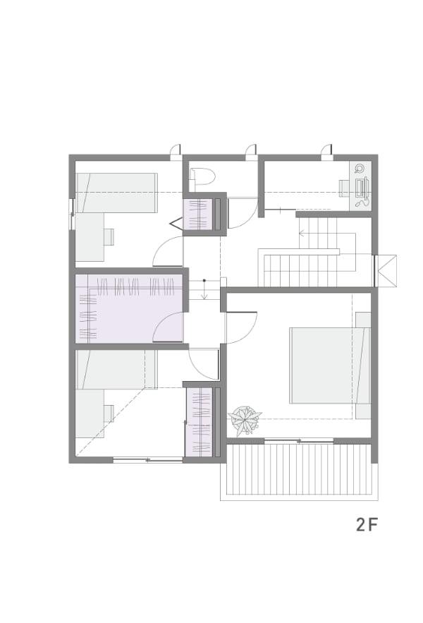 2F間取り図