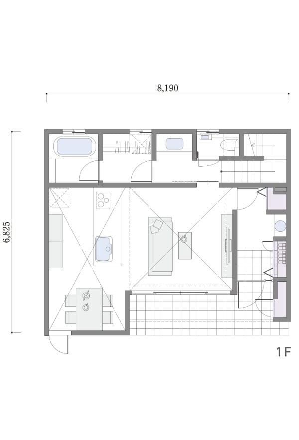 1F間取り図