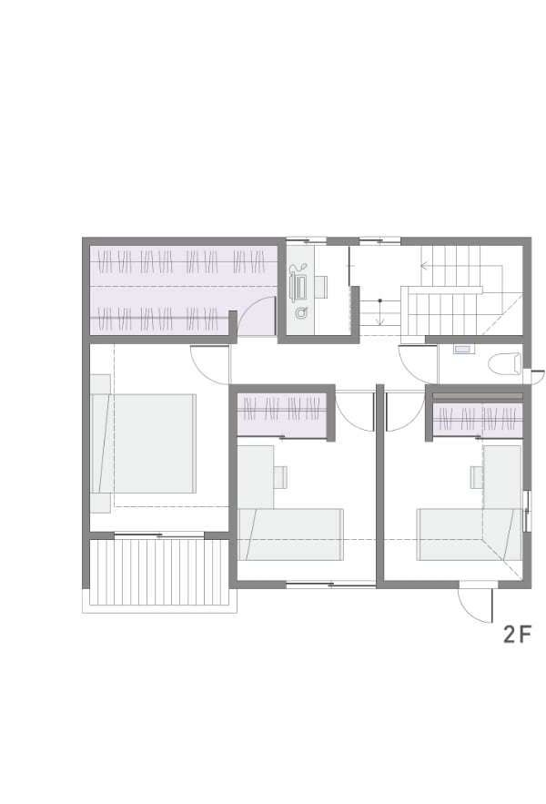 2F間取り図