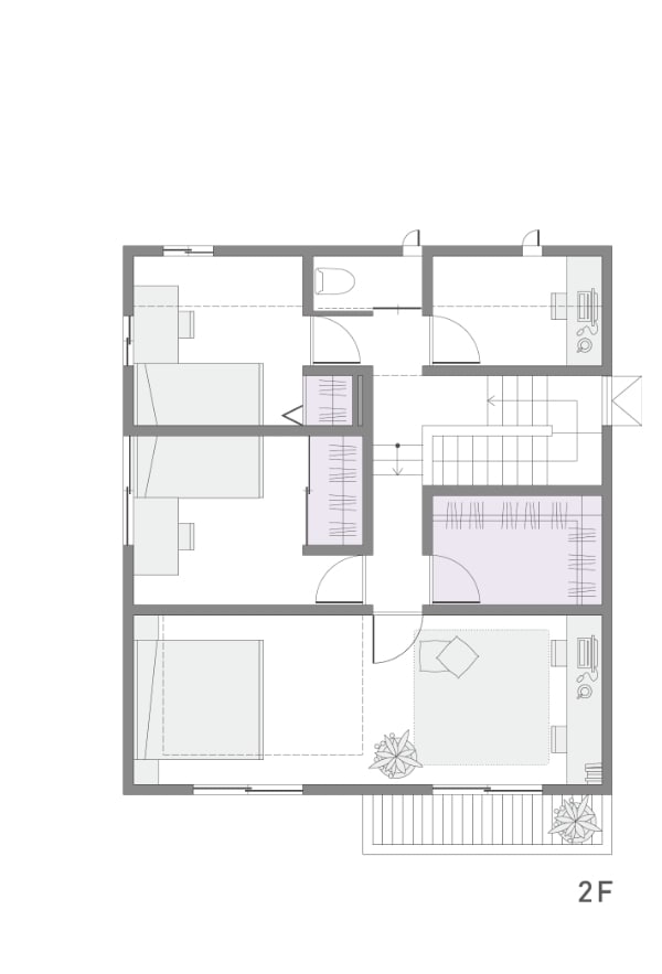 2F間取り図