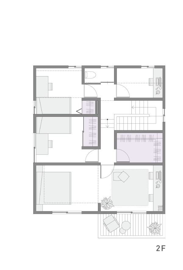 2F間取り図