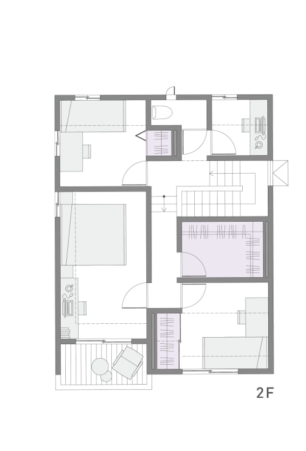 2F間取り図