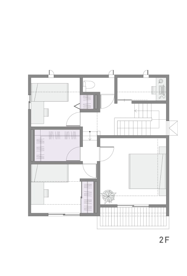 2F間取り図