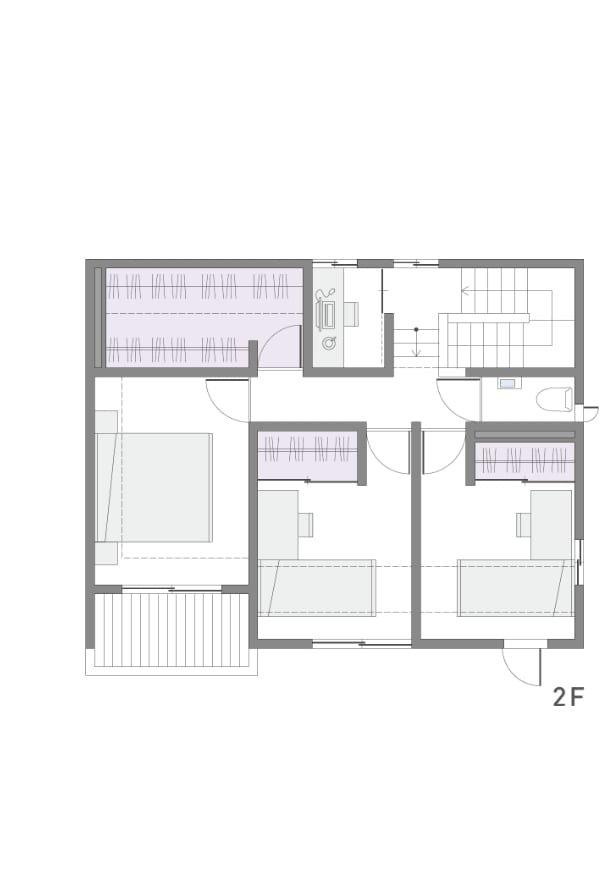 2F間取り図