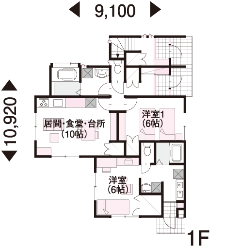 間取り集500プラン あたりまえ の間取り集 ミサワホーム