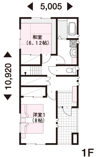 31坪 2階建 南向き の間取り 間取り集500プラン あたりまえ の間取り集 ミサワホーム