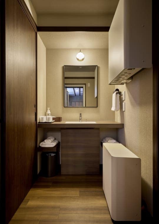 使いやすい洗面スペース