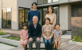 ▼家族の距離感がちょうどいい。理想を叶える「二世帯・建替えデザイン相談会」