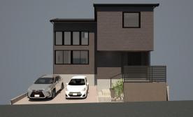 【田上小学校まで徒歩４分】太陽光発電搭載の「吹き抜けのある家」