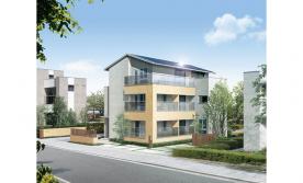 都市型３階建て賃貸併用住宅
