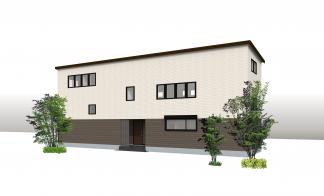 ▼完成建物見学会 （郡山市大町）