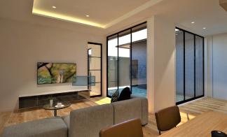 【光市】平屋3 1坪3 L D K +中庭