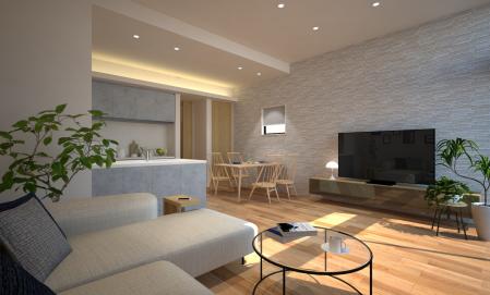 間口6.3m　高天井のある家　住まいの実例見学会