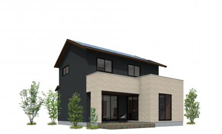 ▼完成建物見学会 （伊達市保原町）