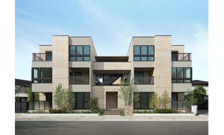都市型3階建てミサワホーム木質マンション見学会