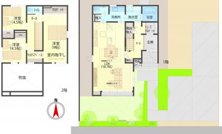 ◆明石台10丁目30-14　SMART STYLE Roomie　大屋根タイプ　見学会場