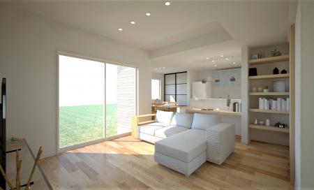 完成建物見学会 （田村郡三春町）