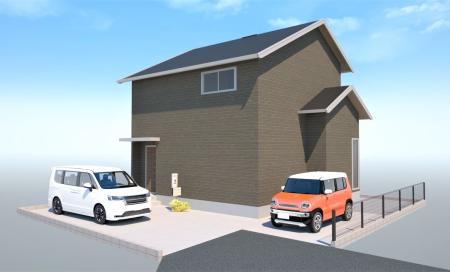 高天井と高窓で広々としたLDKの２階建て！　小野会場