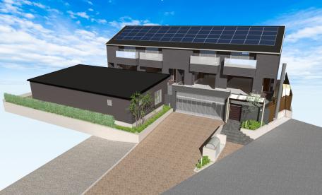 ◆仙台市若林区南鍛冶町ガレージのある賃貸住宅完成建物見学会